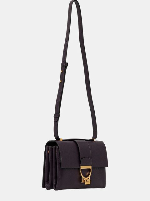 Coccinelle torebka skórzana kolor fioletowy E1 MD5 12 07 01