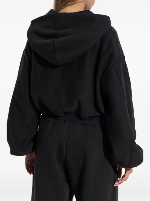 Alexander Wang zip-up hoodie - Black