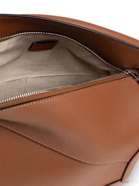 LOEWE small Puzzle Edge tote bag - Brown