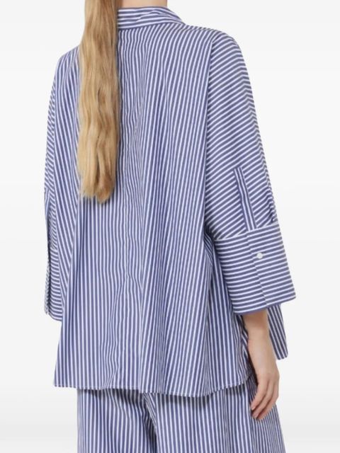 Weekend Max Mara striped collared shirt - Blue