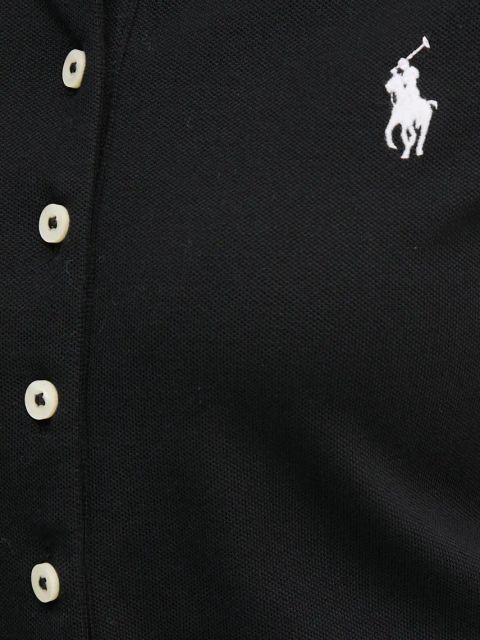 Polo Ralph Lauren polo damski kolor czarny 211939272