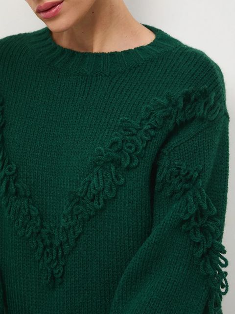 Medicine sweter damski kolor turkusowy