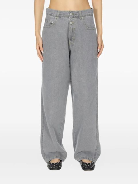 Gimaguas patch-pocket jeans - Grey