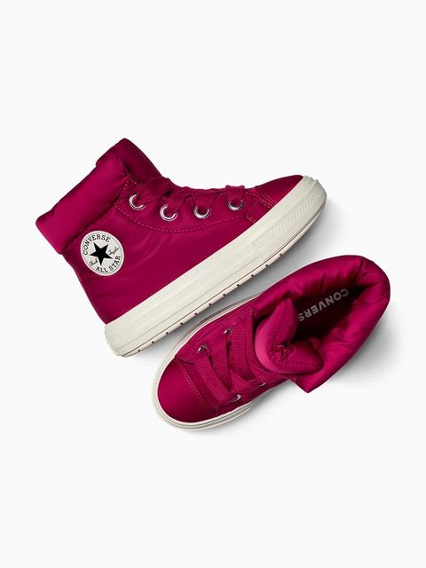 Converse śniegowce Chuck Taylor All Star Elements Boot kolor różowy A14274C