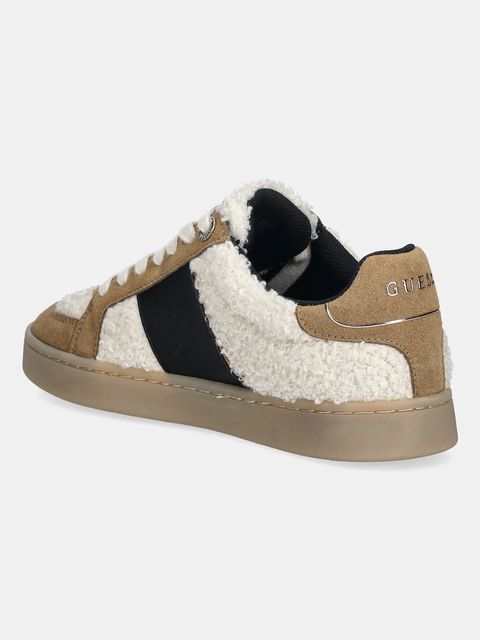 Guess sneakersy JRONE9 damskie kolor beżowy FLFJR9 ESU12 - zdjęcie produktu nr 2