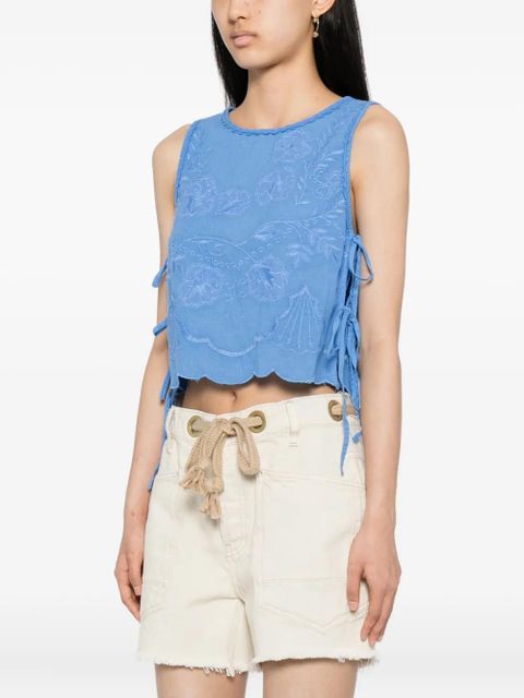 Free People faded gardens tank - Blue - zdjęcie produktu nr 2