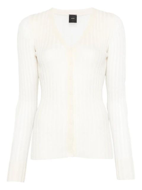 PINKO V-neck cardigan - Neutrals - zdjęcie produktu nr 1