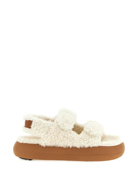 Moon Boot shearling sandals - Neutrals - zdjęcie produktu nr 1