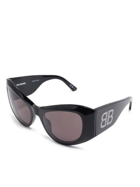 Balenciaga Eyewear cat eye-frame sunglasses - Black - zdjęcie produktu nr 2