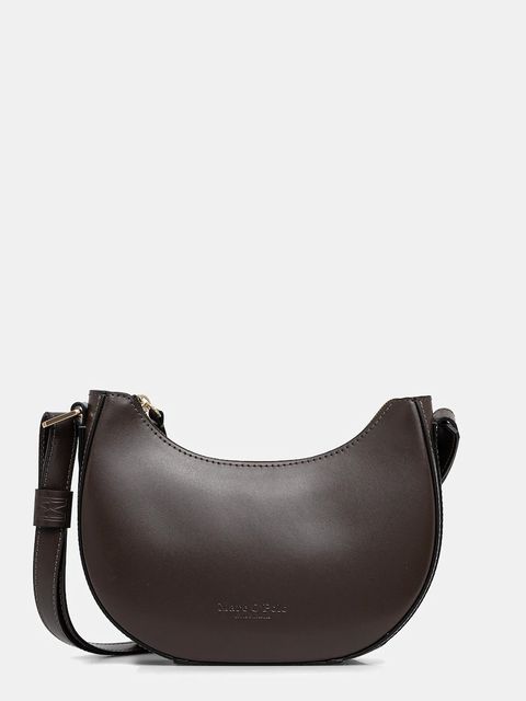 Marc O'Polo torebka skórzana kolor brązowy 5000009277 - zdjęcie produktu nr 1