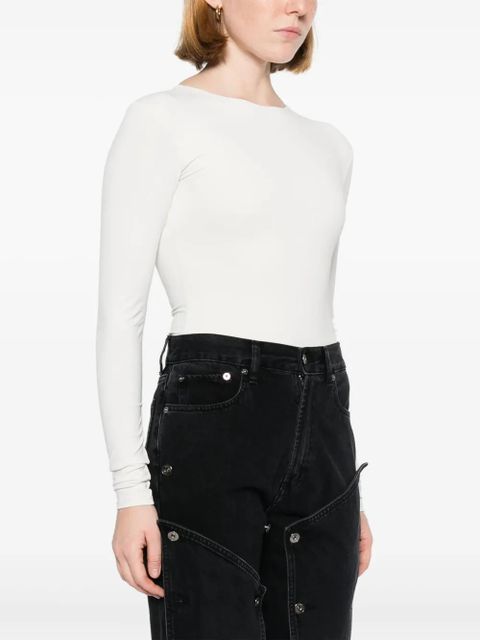 ENTIRE STUDIOS long-sleeved bodysuit - Neutrals
