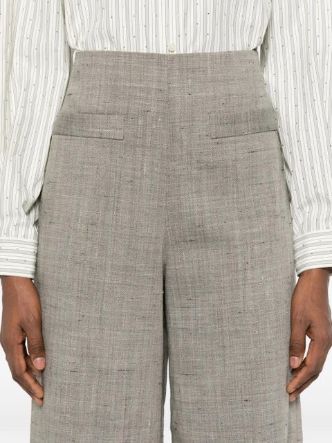 SANDRO zip-up trousers - Grey