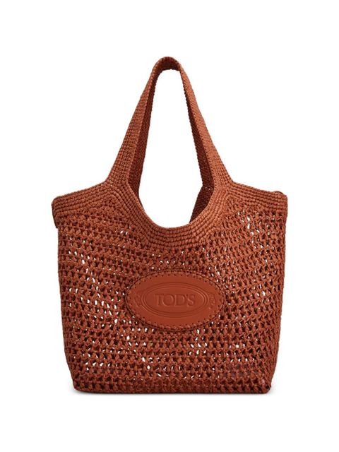 Tod's logo-detail tote bag - Orange - zdjęcie produktu nr 1