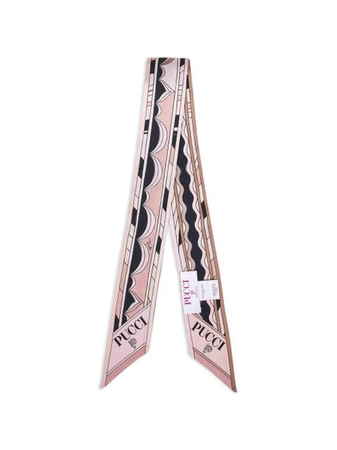 PUCCI geometric-pattern scarves - Pink - zdjęcie produktu nr 2