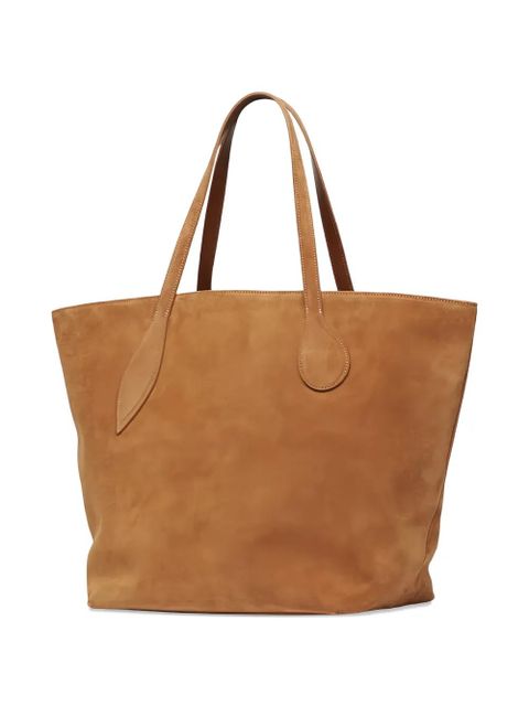 Liffner sprout suede tote bag - Brown