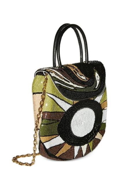 PUCCI sequin embellished sparkles tote bag - Green - zdjęcie produktu nr 1