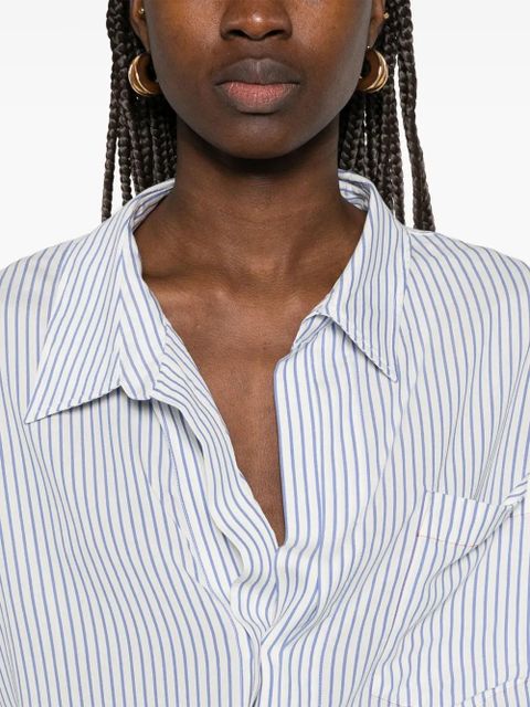 Victoria Beckham striped shirt - Blue