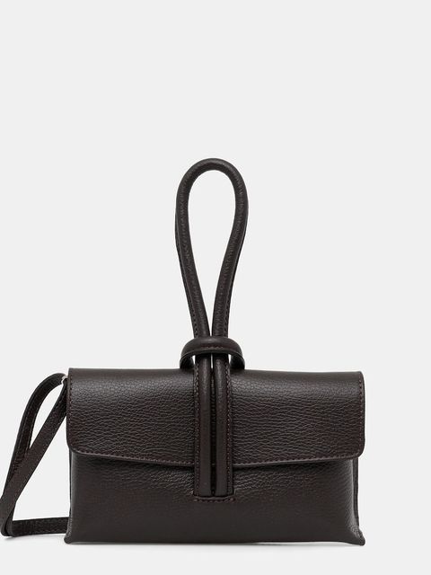 Answear.LAB kopertówka skórzana kolor brązowy - zdjęcie produktu nr 1