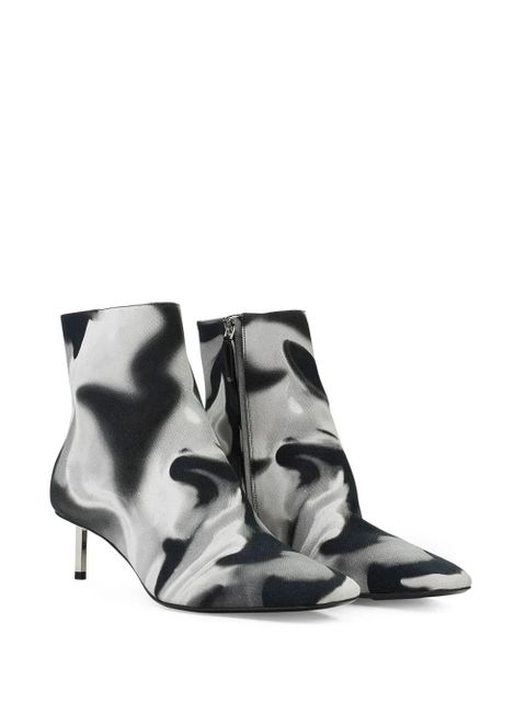 Off-White 50mm Liquid Melt Allen ankle boots - Black - zdjęcie produktu nr 2