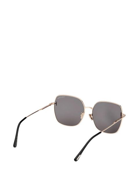 TOM FORD square sunglasses - Gold