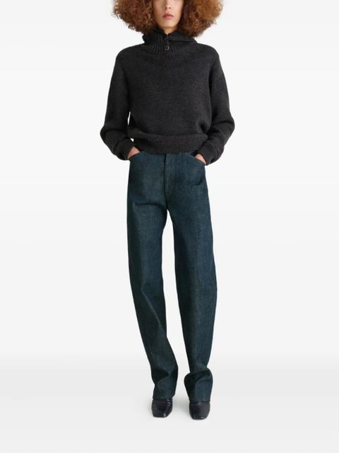 LEMAIRE twisted five-pocket jeans - Blue