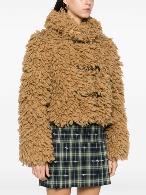 Burberry shearling jacket - Brown - zdjęcie produktu nr 2