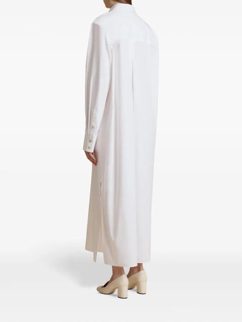 KHAITE Wyatt maxi dress - White