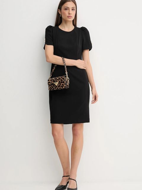 Dkny sukienka kolor czarny mini dopasowana DD3I166A - zdjęcie produktu nr 2