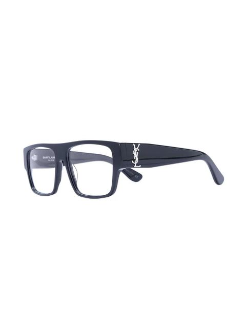 Saint Laurent Eyewear SLM6 001 glasses - Black - zdjęcie produktu nr 2