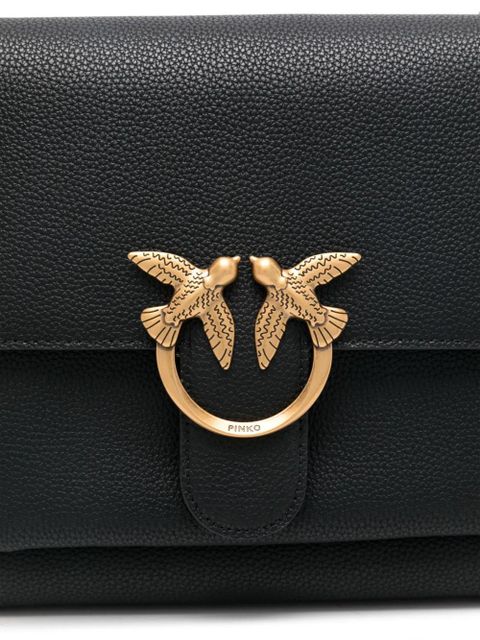 PINKO Love One Soft shoulder bag - Black