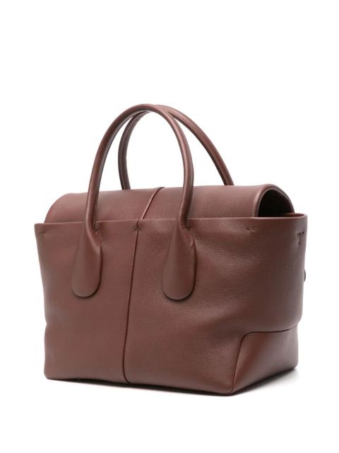 Tod's Di leather tote bag - Brown - zdjęcie produktu nr 2