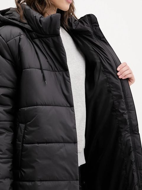 Vans kurtka kolor czarny zimowa VN000PK3BLK1