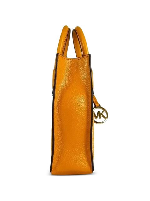 Michael Kors extra small Mercer leather cross body bag - Orange
