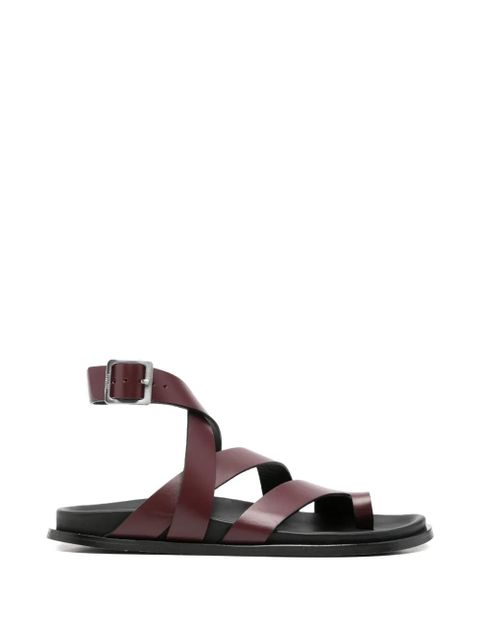ALOHAS crossover toe-loop sandals - Red - zdjęcie produktu nr 1