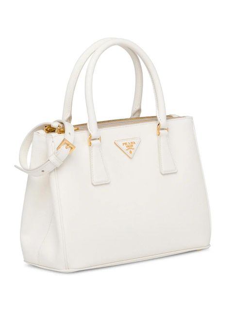 Prada medium Galleria leather tote bag - White