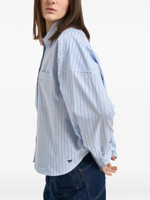 Weekend Max Mara striped buttoned shirt - Blue - zdjęcie produktu nr 2