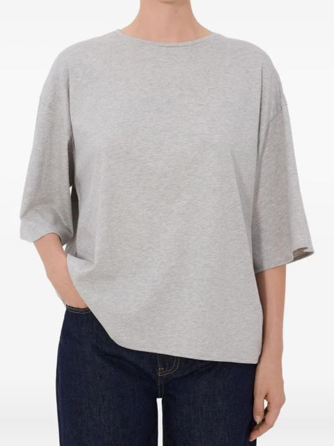 LouLou de Saison Osis drop-shoulder T-shirt - Grey