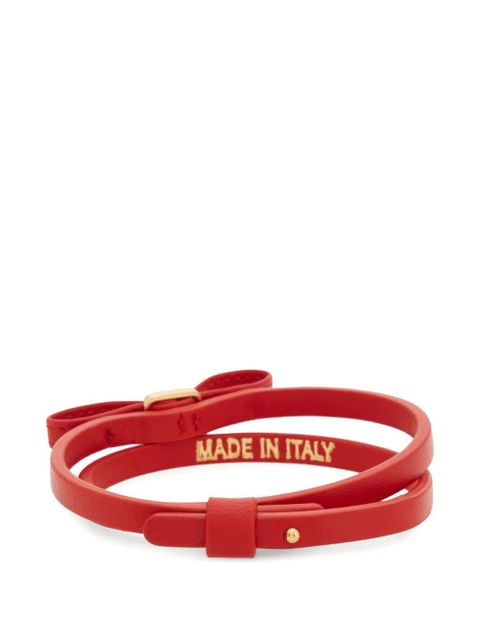 Ferragamo mini bow bracelet - Red