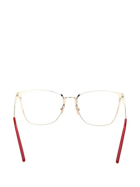 TOM FORD butterfly-frame glasses - Red