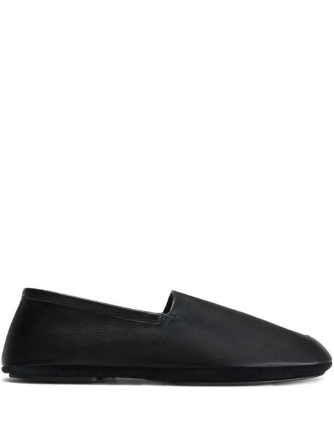 LEMAIRE slip-on square-toe loafers - Black - zdjęcie produktu nr 1