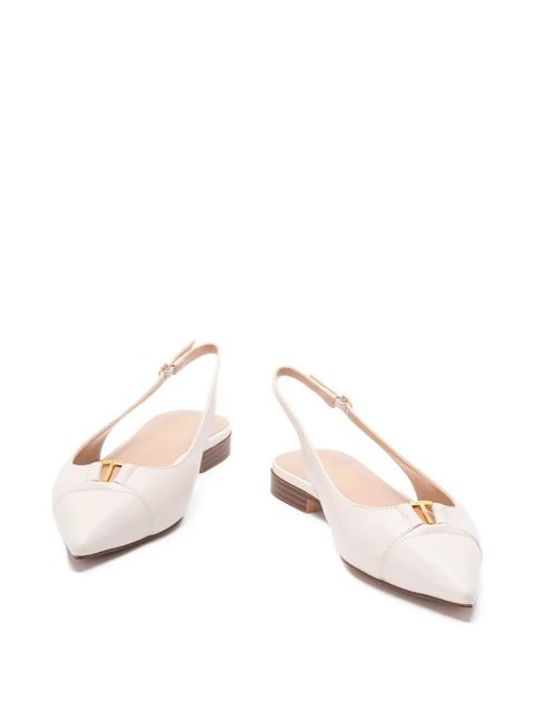 TWINSET pointed slingback pumps - Neutrals - zdjęcie produktu nr 2