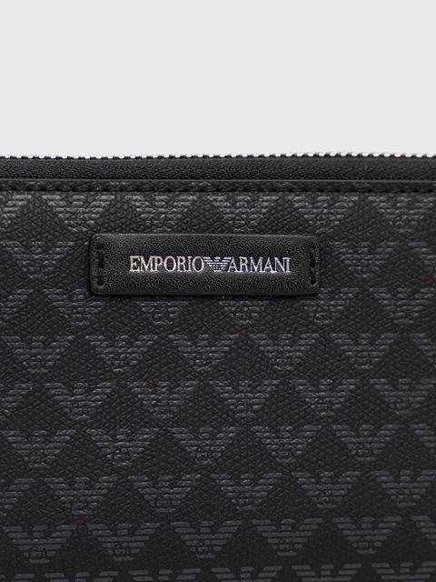 Emporio Armani portfel damski kolor czarny Y3H168 Y413E - zdjęcie produktu nr 2