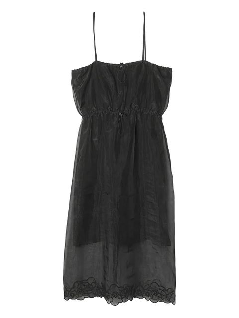 Cecilie Bahnsen Barr drawstring dress - Black - zdjęcie produktu nr 1