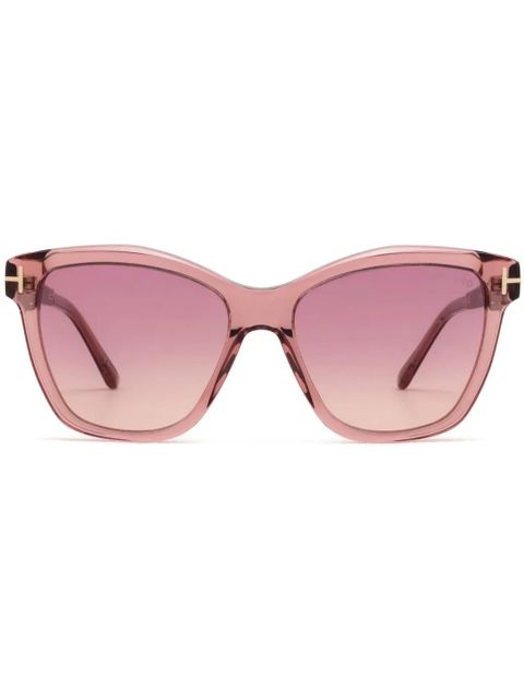 TOM FORD Eyewear Lucia sunglasses - Pink - zdjęcie produktu nr 1