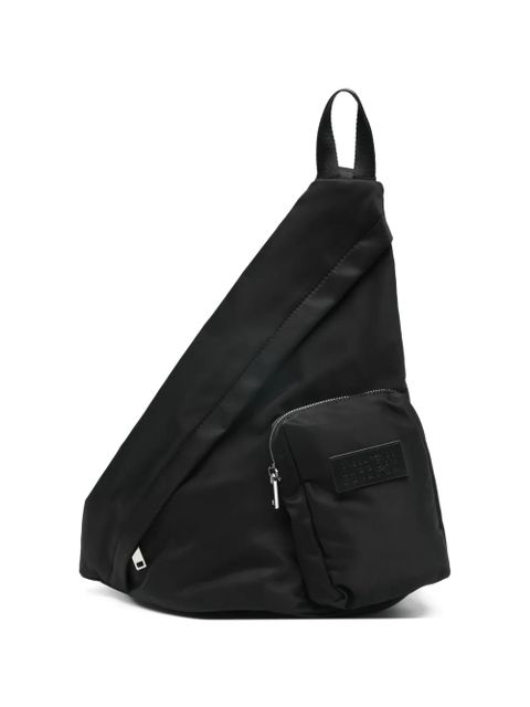 MM6 Maison Margiela zip-fastening backpack - Black - zdjęcie produktu nr 1