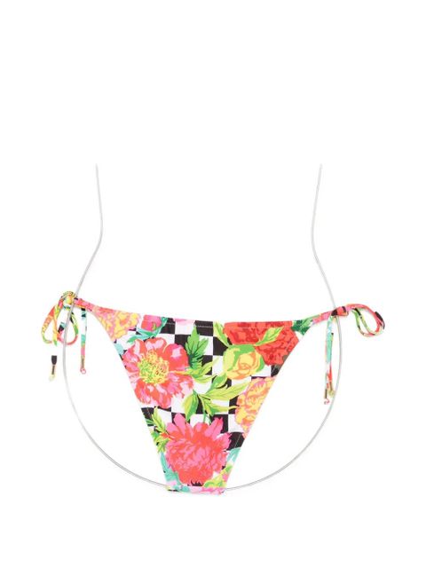 Moschino floral-print bikini bottoms - White - zdjęcie produktu nr 2