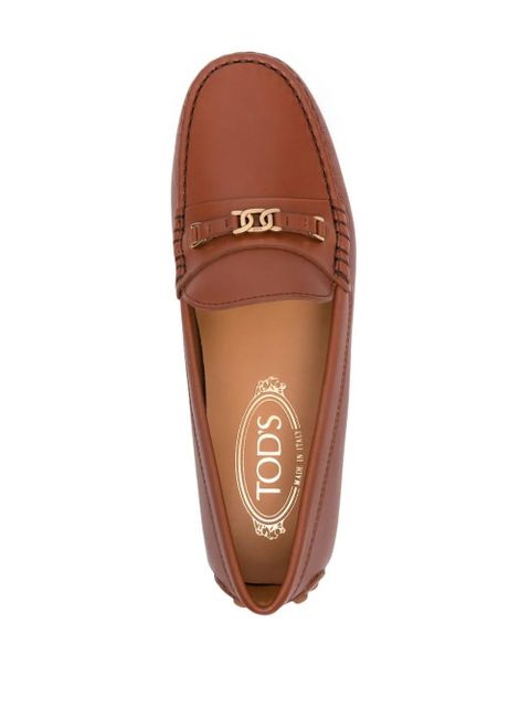 Tod's Gommino leather loafers - Brown
