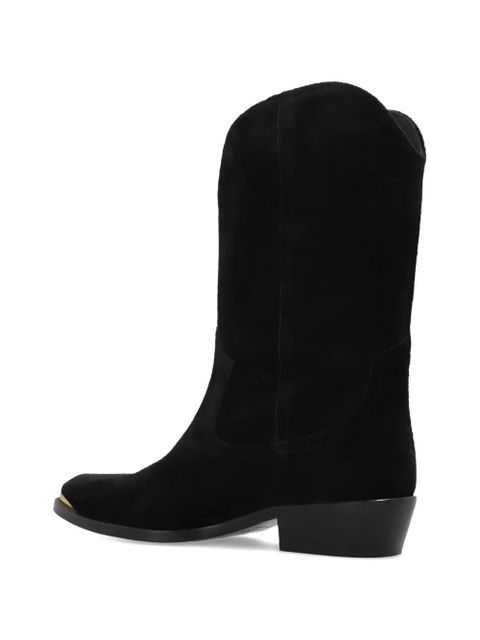 ISABEL MARANT block-heel cowboy boots - Black