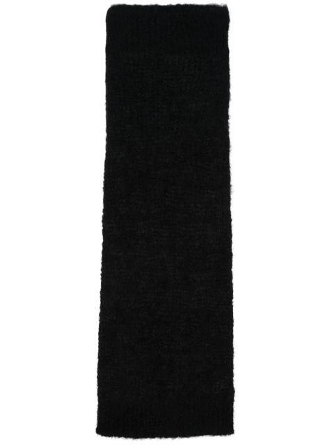 Blumarine chunky-knit midi skirt - Black - zdjęcie produktu nr 1