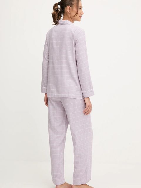 Lauren Ralph Lauren piżama damska kolor fioletowy ILN92448 - zdjęcie produktu nr 2